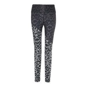 Victoria Secret Sport Knockout Black & Grey‎ Animal Print Patterned Leggings (M)